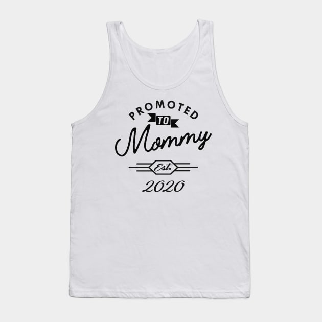 New Mommy - Promoted to mommy est. 2020 Tank Top by KC Happy Shop